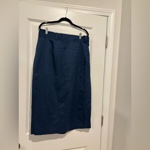 Elegant Blue Women's Skirt